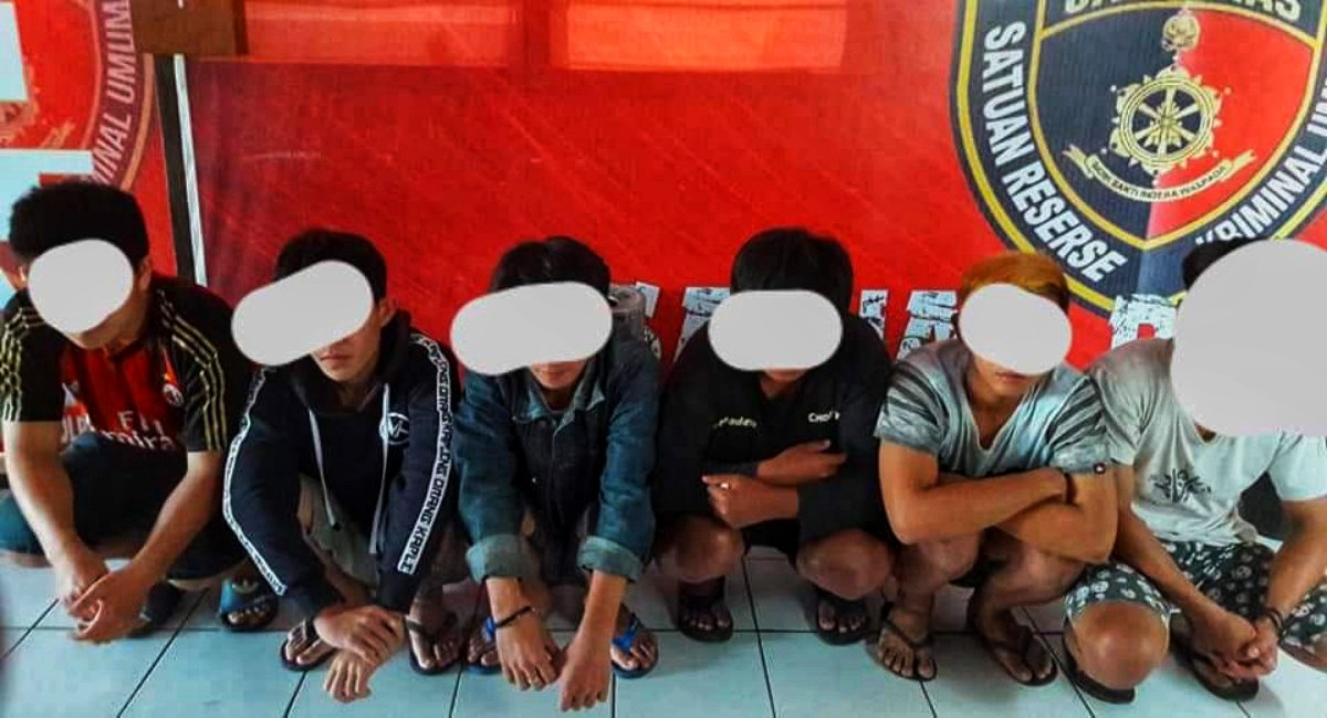 Kroyok Remaja ABG Tonsea Lama diamankan Buser Minahasa