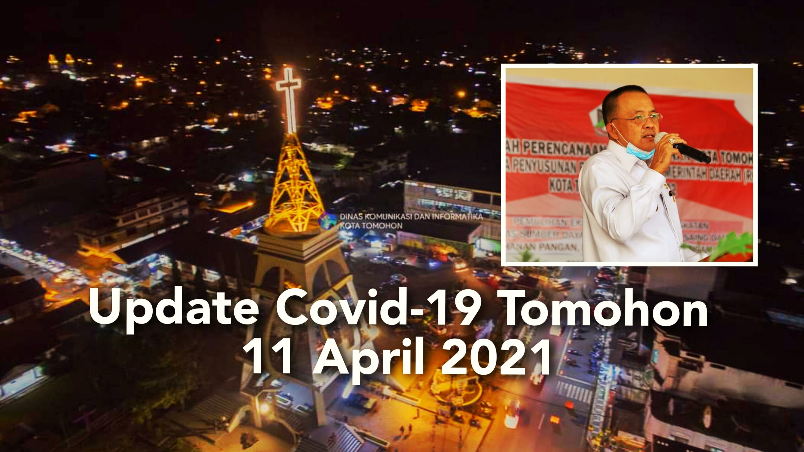 Update 11 April 2021, 20 Pasien Covid-19 di Kota Tomohon Sembuh