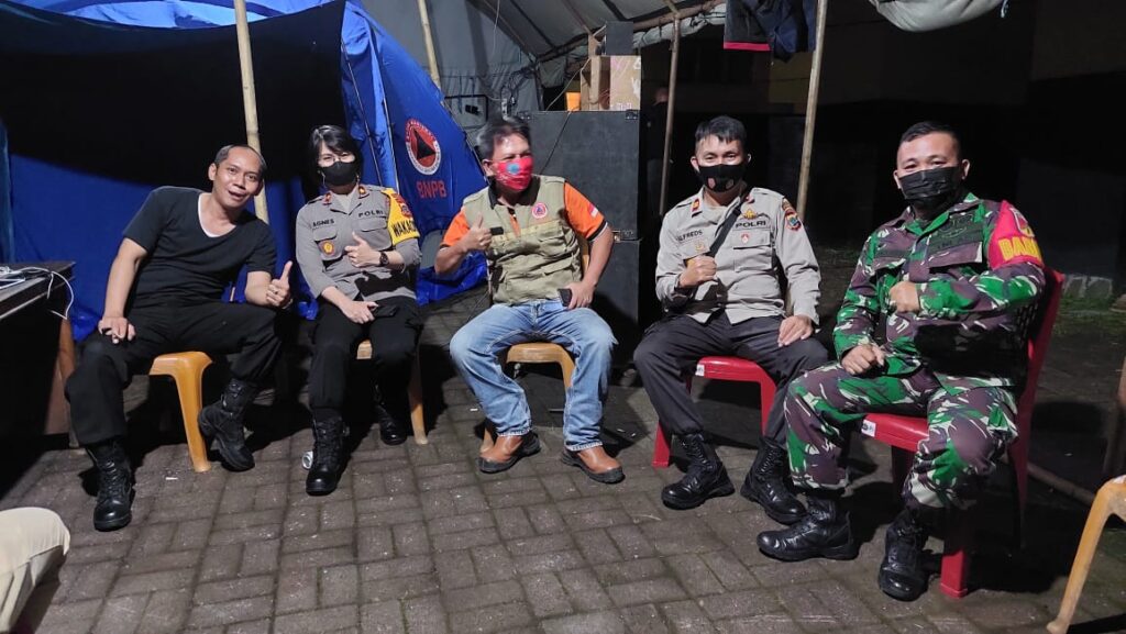 H-I Idul Fitri 1442 H 2021 dan Kenaikan Isa Al-Masih, Kapolres Tomohon Pantau Pos Pengamanan 2