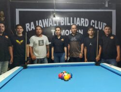 Rajawali 9 Ball Tournament Sukses Digelar, Ketua DPRD Support Atlet Biliard Tomohon