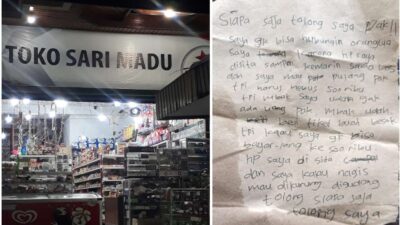 Bos Minimarket Sari Madu Tomohon Ancam Sekap Karyawannya Lantaran Minta Pulkam?