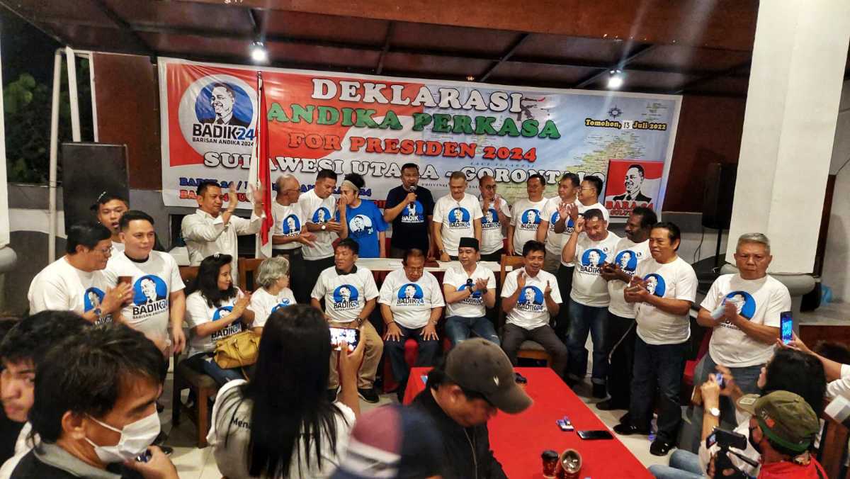 BARA 24 Terbentuk, Pendukung Andika Perkasa di Sulut-Gorontalo Mulai Bergerak!