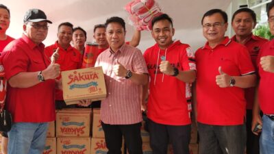 Pemkab Minahasa Salurkan Bantuan ke Korban Banjir Manado