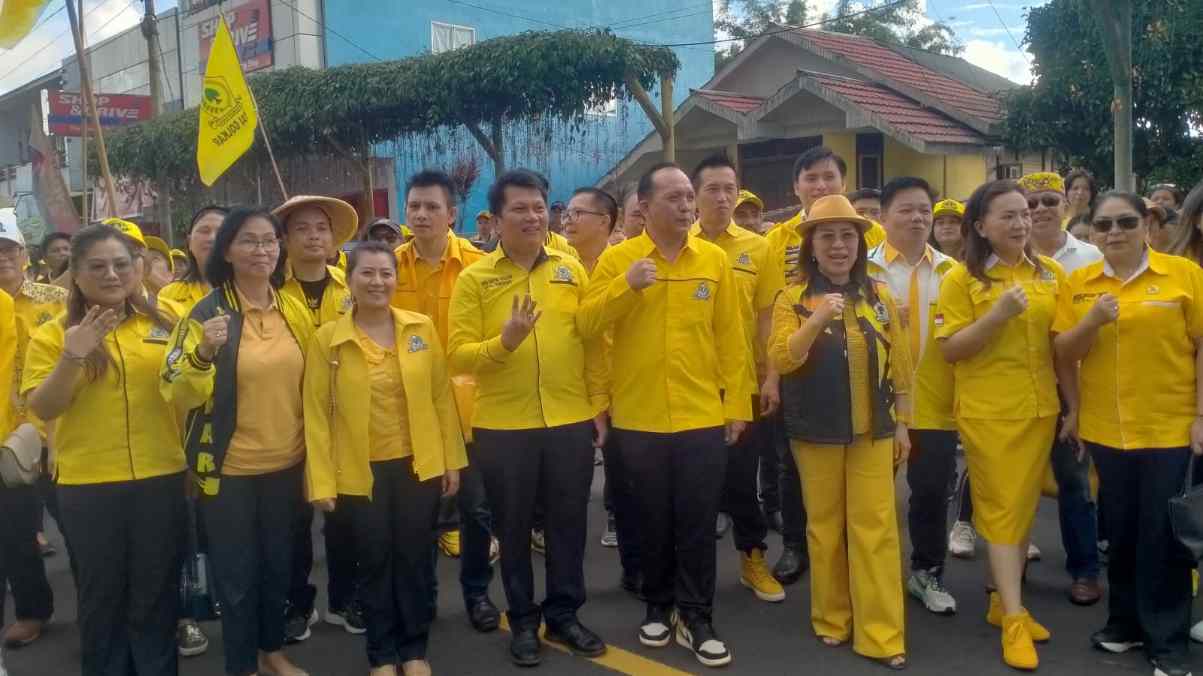 Didaftarkan di KPU, Ini Nama-nama Bakal Caleg Partai Golkar Tomohon