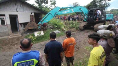 Eksekusi Lahan Milik Keluarga Batuna Kondusif, Polres Bitung Apresiasi Warga