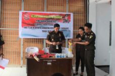 Kejari Minahasa Musnahkan 9.342 Butir Obat Trihexyphenidil