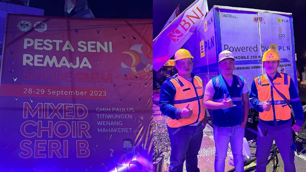 PLN UP3 Manado Beraksi, PSR Sinode GMIM 2023 Sukses