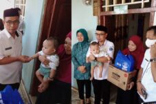 Peluk dan Cium Aras, Sirajudin Konsisten Berantas Stunting di Bolmut