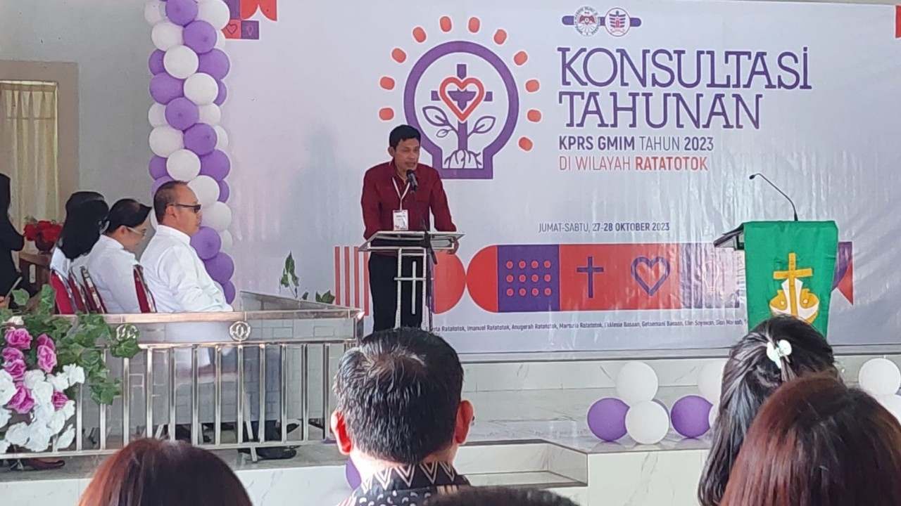 Stevi Keintjem Sambut Ratusan Peserta Konsultasi Tahunan KPRS GMIM 2023