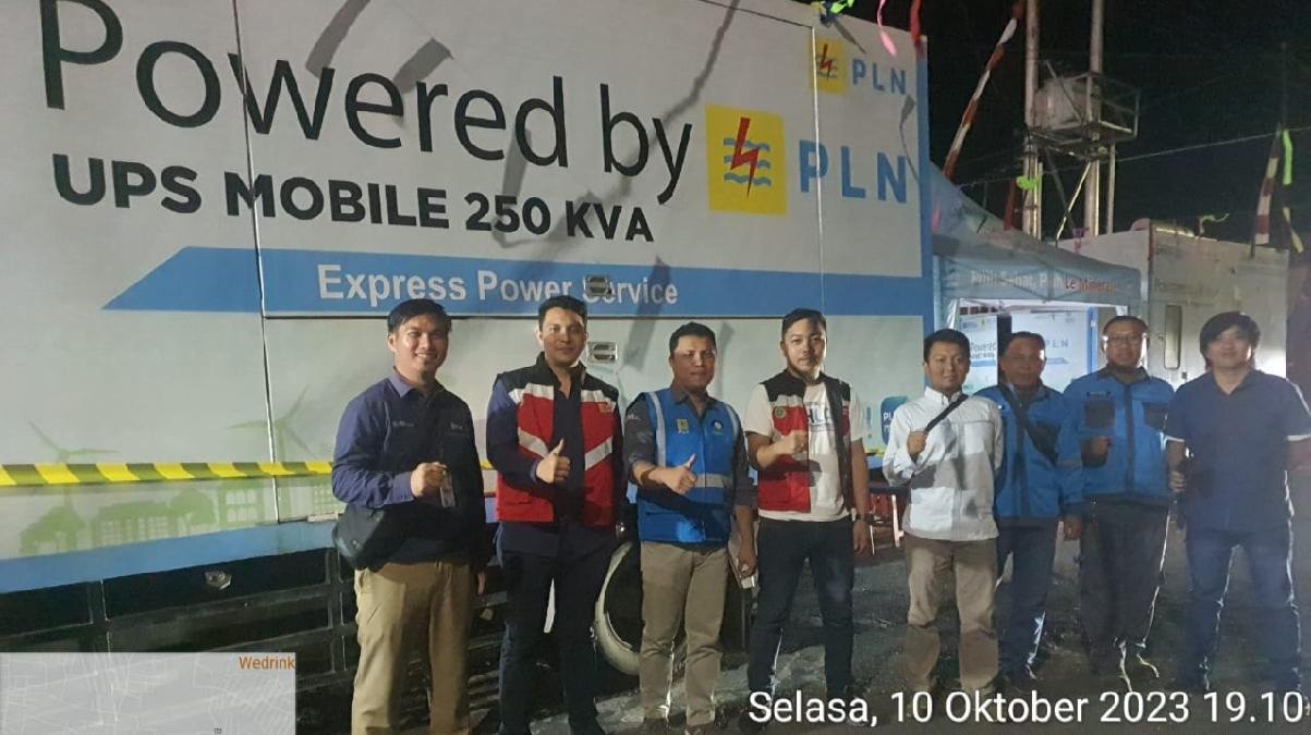 PLN UP3 Manado Sukses Kawal Pasokan Listrik di FPSL 2023, 'Dragon’ Tampi Cs Bersyukur