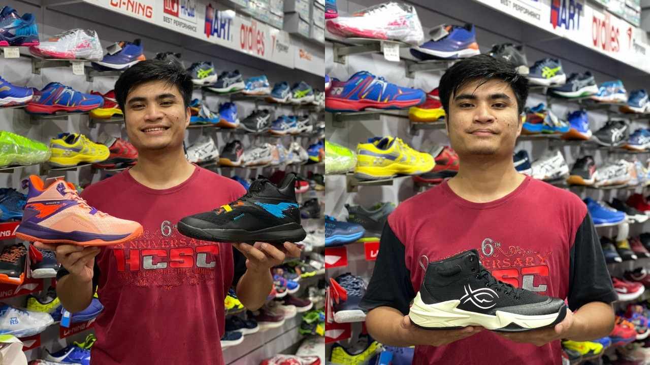 Ayo Buruan, Ada Sepatu Voli Fixch dan Sepatu Basket Ardiles di Nyiur Sports