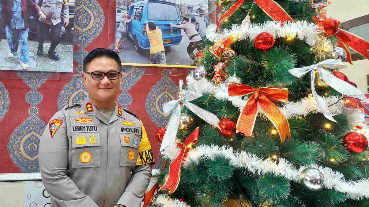 Kapolres Tomohon AKBP Lerry Tutu: Selamat Natal, Tetap Jaga Kamtibmas