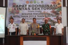 Polres Tomohon Gelar Rakor Lintas Sektoral Terkait Pengamanan Nataru