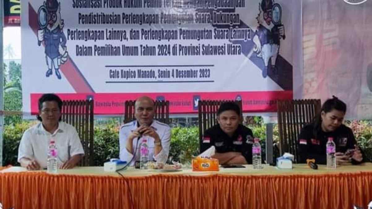 Bedah Potensi Masalah Terkait Logistik Pemilu 2024, Tinangon Cs Serap Masukan Mahasiswa