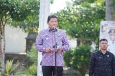Apel Perdana 2024, Pj Bupati Minahasa Minta ASN Evaluasi Kinerja