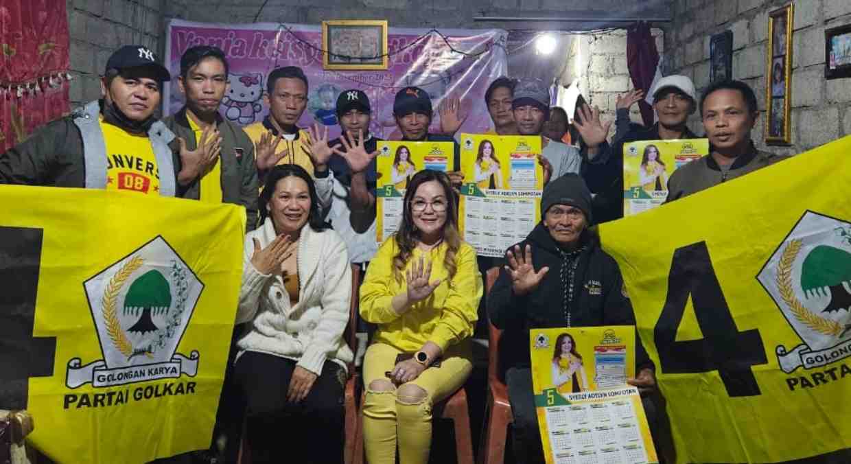 Golkar Noongan Raya Dukung Syerly Adelyn Sompotan ke DPRD Provinsi