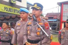 Jabat Kapolres Bitung, AKBP Albert Zai Minta Jajarannya Solid