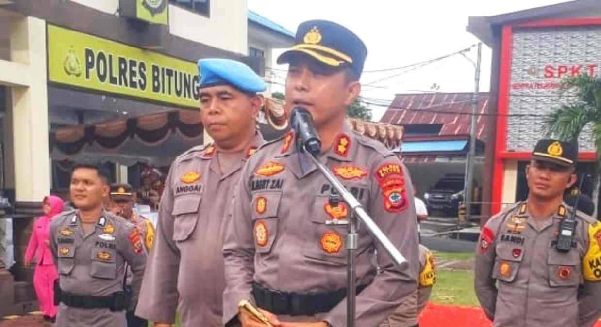 Jabat Kapolres Bitung, AKBP Albert Zai Minta Jajarannya Solid