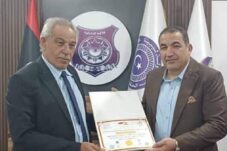 Konsorsium PPWI - First Union Berikan Piagam Penghargaan kepada Menteri Dalam Negeri Libya