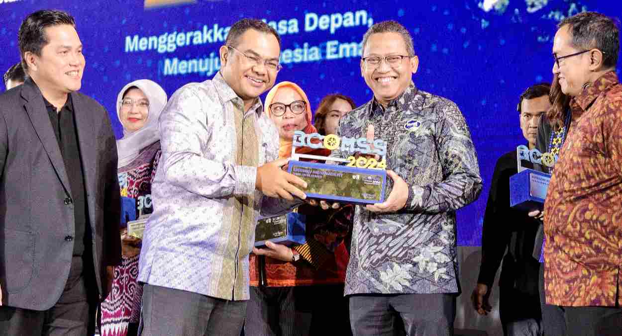 Pegadaian Raih Penghargaan Kategori Sustainability di Ajang Penghargaan BCOMSS 2024