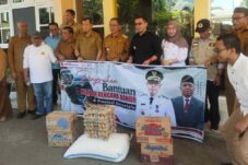 Pj Bupati Bolmut Bupati Dr. Sirajudin Lasena, Peduli Bencana Banjir di Provinsi Gorontalo