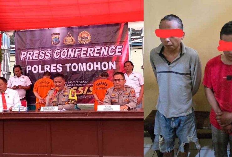 Polres Tomohon Tetapkan 2 Tersangka Pembunuhan Diego