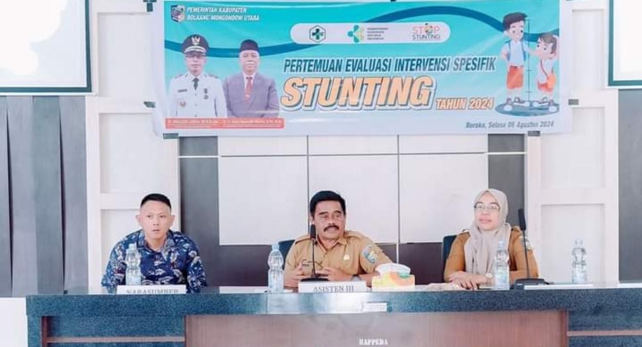 Perangi Stunting di Daerah, Pemda Bolmut Lakukan Intervensi Spesifik