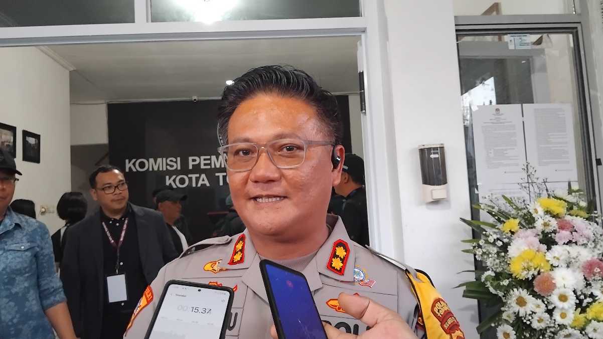 Turun Langsung di Pengamanan Tahapan Pencalonan, ini Kata Kapolres Tomohon