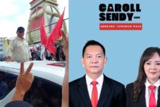 Diutus Prabowo Subianto, Caroll Senduk-Sendy Rumajar Mendaftar di KPU Tomohon Besok
