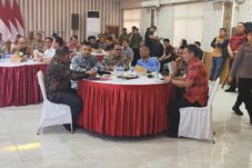 Plh Bupati Bolmut Darwin Muksin Hadiri Launching Call Center di Mapolda Sulut