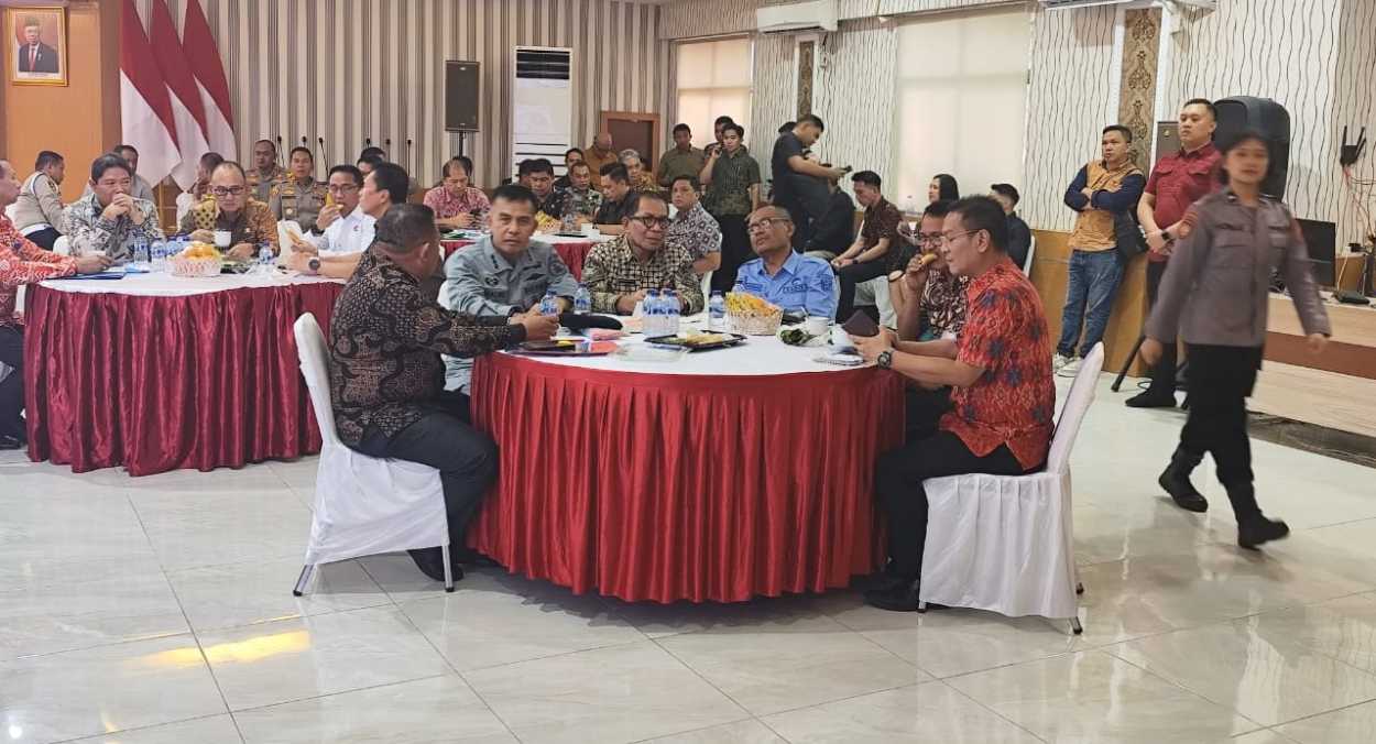 Plh Bupati Bolmut Darwin Muksin Hadiri Launching Call Center di Mapolda Sulut