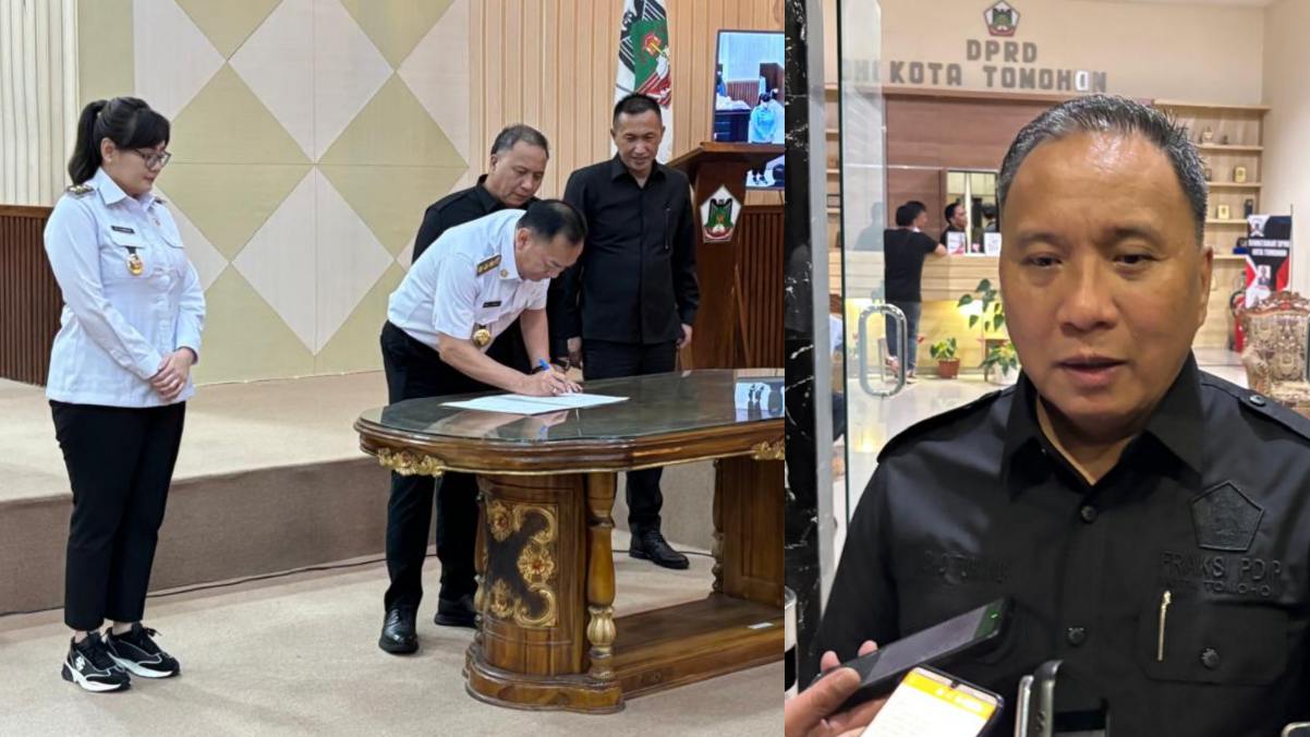 Rekomendasi LKPJ 2024 Disampaikan, Komitmen Caroll Senduk Dipuji Ketua DPRD Tomohon