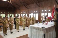 TP3S Kota Tomohon Dilantik, Sendy Rumajar Ketua, Ini Harapan Caroll Senduk