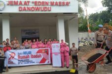 Kapolres Bitung Pimpin Bakti Religi di 10 Tempat Ibadah, Ini Lokasinya