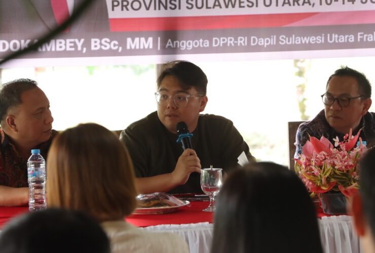 Mono Turang Apresiasi Reses Anggota DPR RI Rio Dondokambey di Tomohon