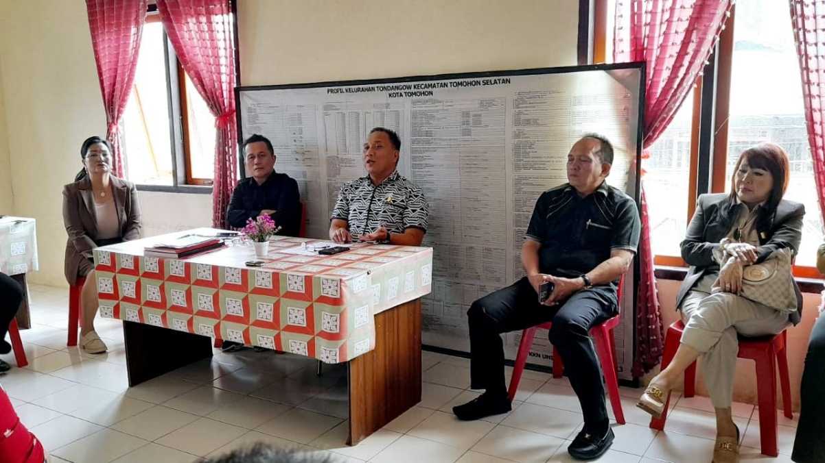Komisi I DPRD Kota Tomohon Kunker di Sejumlah Kelurahan