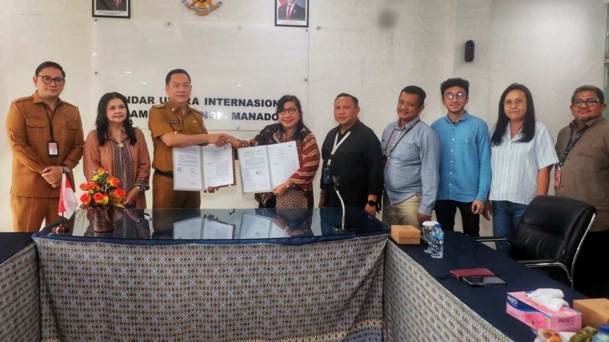 Gencar Promosi Pariwisata, Pemkot Tomohon-PT Angkasa Pura Teken MoU