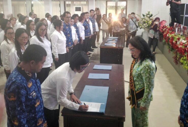 Pelantikan Bunda PAUD Kecamatan dan kelurahan di Bitung