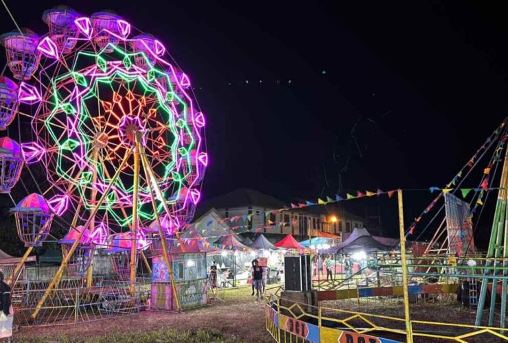 Jelang TIFF 2025, Pasar Malam di Stadion Babe Palar Tomohon Hari ini Dimulai
