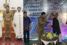 Pesan Randito Maringka Bagi Umat Katolik Stasi Maria Ratu Pencinta Damai Danowudu