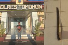 Tebas Linmas, Residivis Pembunuhan Asal Wailan Tomohon Dibekuk Bima Pusung Cs