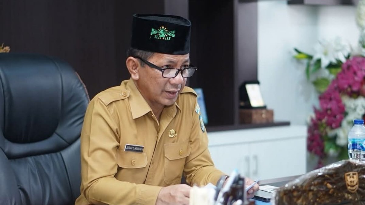 Sekda Boltara dr Jusnan Mokoginta Ikut Entry Meeting Pemeriksaan Kepatuhan Pendahuluan Dengan BPK RI Perwakilan Sulut