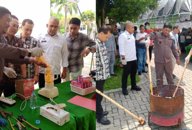 Kasus Sudah Berkekuatan Hukum Tetap, Kejari Bitung Musnahkan Babuk