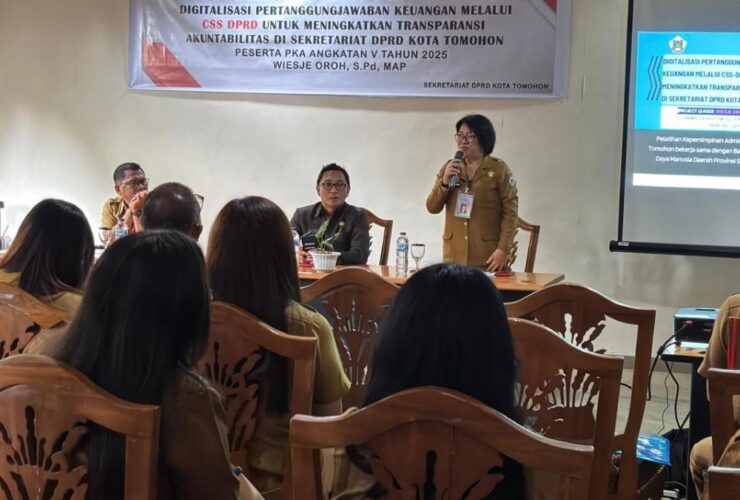 Sekretariat DPRD Tomohon Perkenalkan Program CSS Tingkatkan Pengelolaan Keuangan
