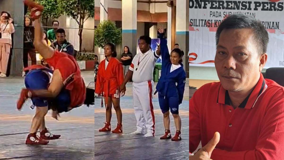 Sambo Sport Tomohon, Andriani Raih Medali Emas, Febrisilia Perunggu di Porprov Sulut 2025