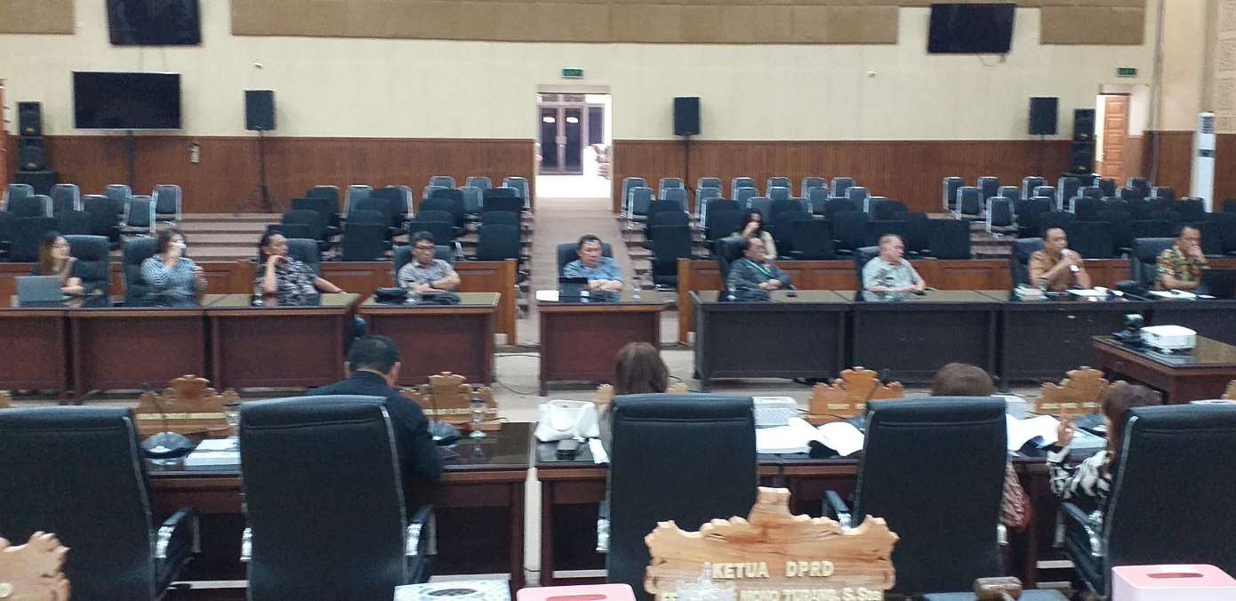 DPRD Tomohon Bahas Ramperda Perumda Air Minum Tirta Mahawu Bersama Kemenkum RI Kanwil Sulut