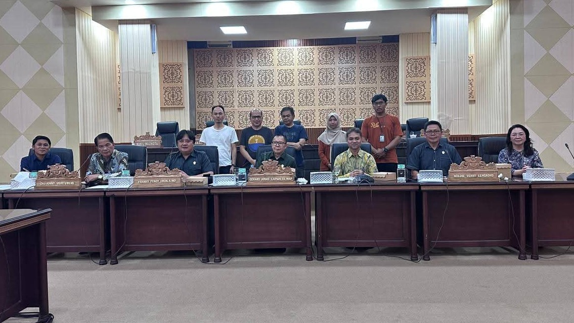 Komisi II DPRD Tomohon Hearing Badan Pusat Statistik, Bahas Indikator Makro Pembangunan