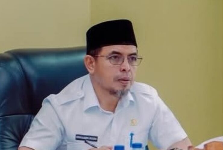 Bersama Sekjen Kemendagri, Bupati Boltara Dr Sirajudin Lasena Ikut Rakor Pengendalian Inflasi Secara Daring