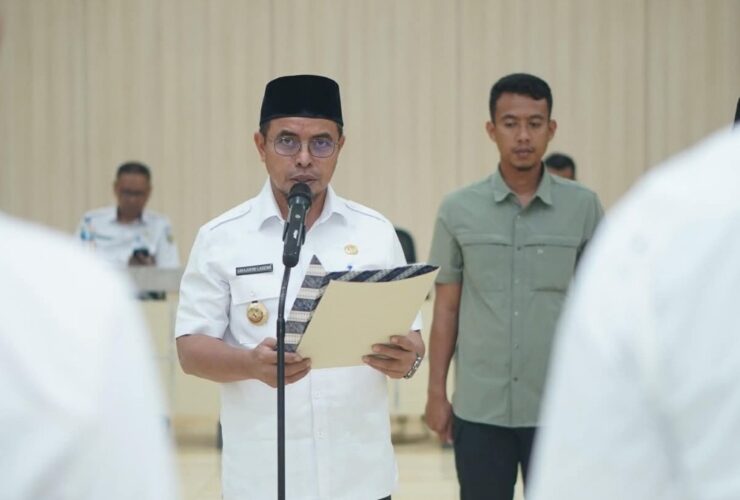 Bupati Boltara Dr Sirajudin Lasena Kukuhkan Pengurus Unit Pengumpul Zakat Kecamatan