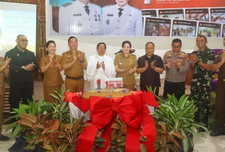 1 Tahun Pimpin Tomohon, Ini Capaian Caroll Senduk-Sendy Rumajar